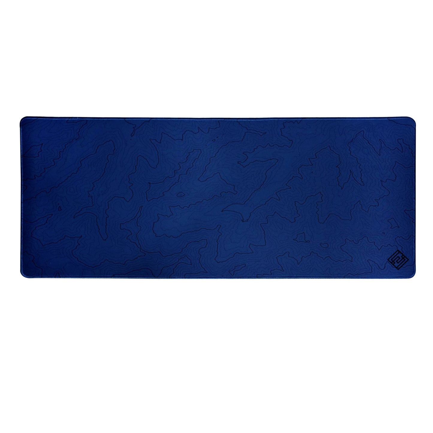 Kayzen Lab Terra Desk Mat – Bleu Topographic Edition (900×400 mm)
